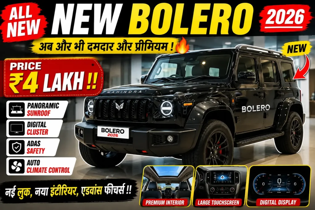Mahindra Bolero 2026 Expected Launch Date
